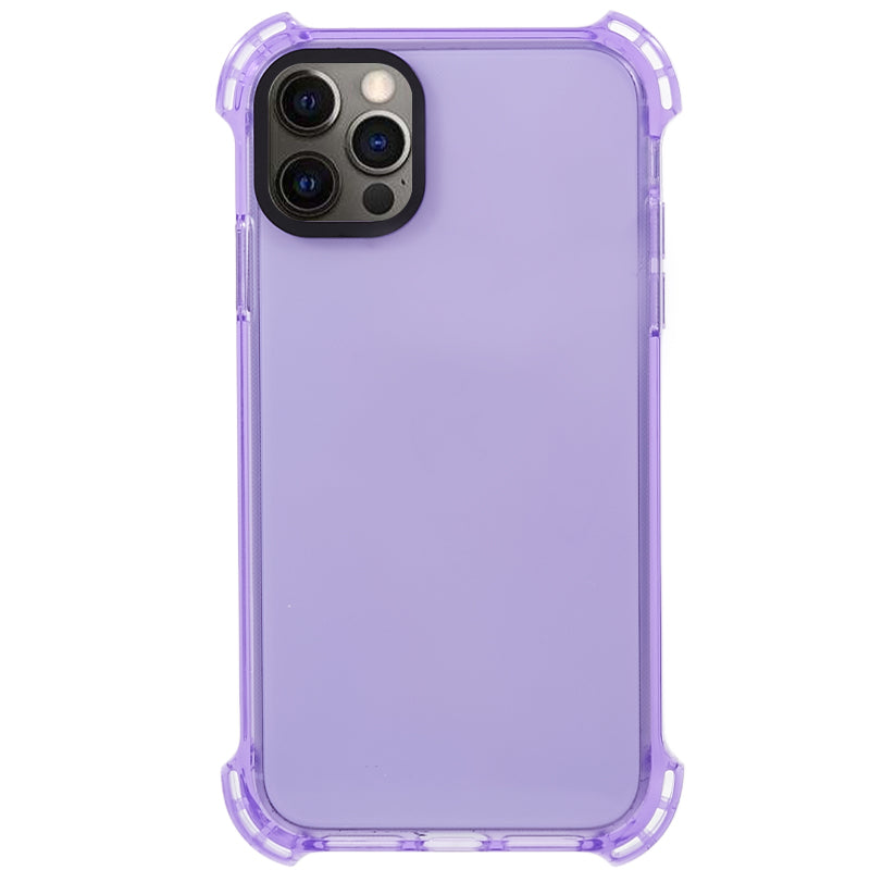 Soft TPU Case for iPhone 12 Pro 6.1 inch 2.5mm Four Corner Protection Anti-Drop Phone Cover Soft TPU Case for iPhone 12 Pro 6.1 inch 2.5mm Four Corner Protection Anti-Drop Phone Cover